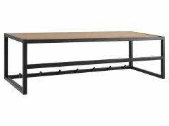 Coupon 👏 The Lodge Wandgarderobe Seaford - 77/22/28 cm in schwarz 🔔