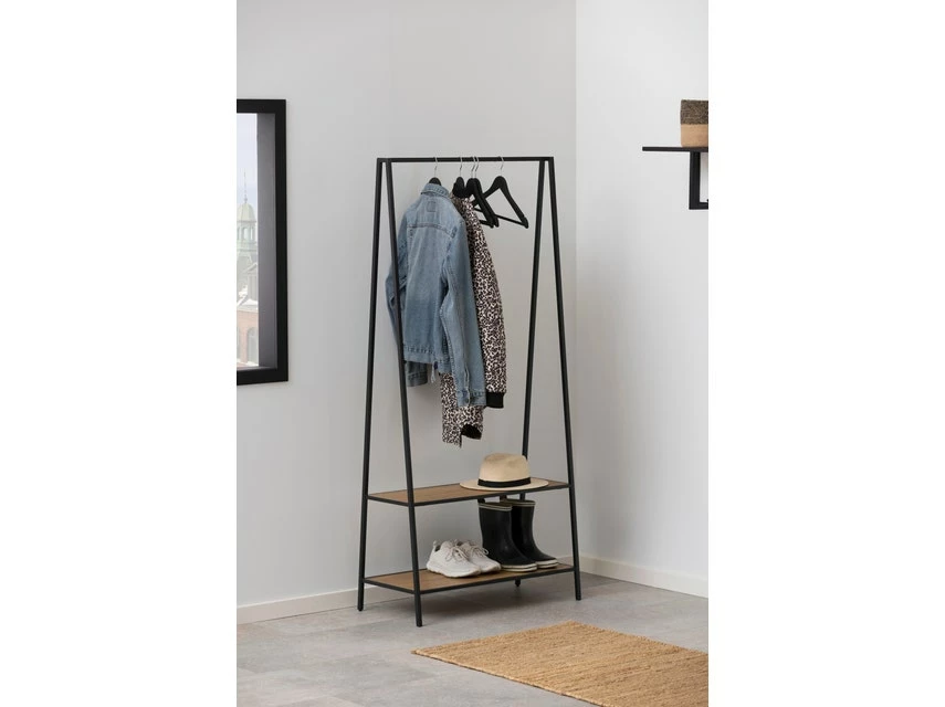 Billig 😍 The Lodge Garderobenständer Seaford - 77/165/37 cm in schwarz 👍 6 Billig 😍 The Lodge Garderobenständer Seaford - 77/165/37 cm in schwarz 👍 – Bild 4