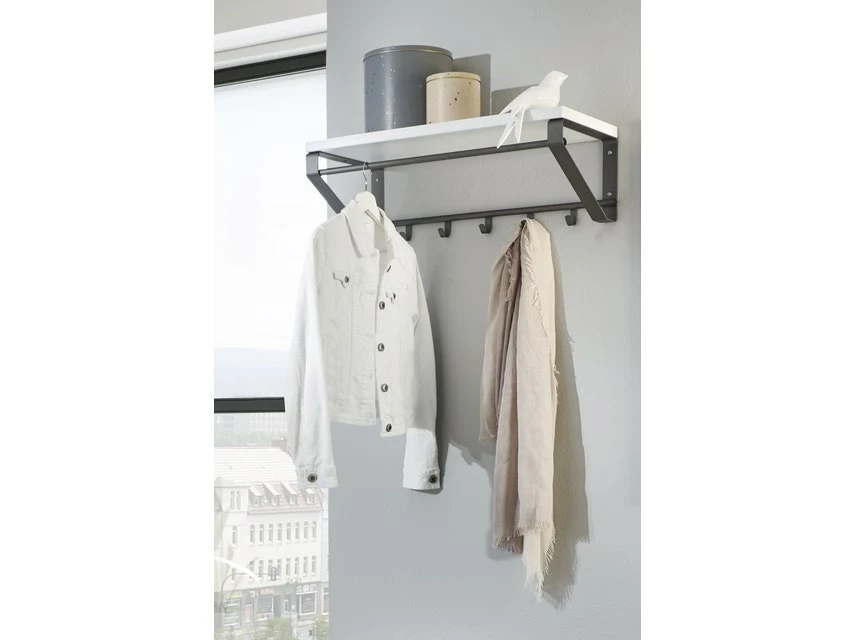 Angebote 🧨 Vivre Wandgarderobe - 70/23/30 cm in grau 🔔 6 Angebote 🧨 Vivre Wandgarderobe - 70/23/30 cm in grau 🔔 – Bild 4