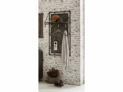 Billig 😀 Vivre Wandgarderobe - 60/120/35 cm in grau 😉 -Garderoben Verkaufsgeschäft 15889 milieu 4