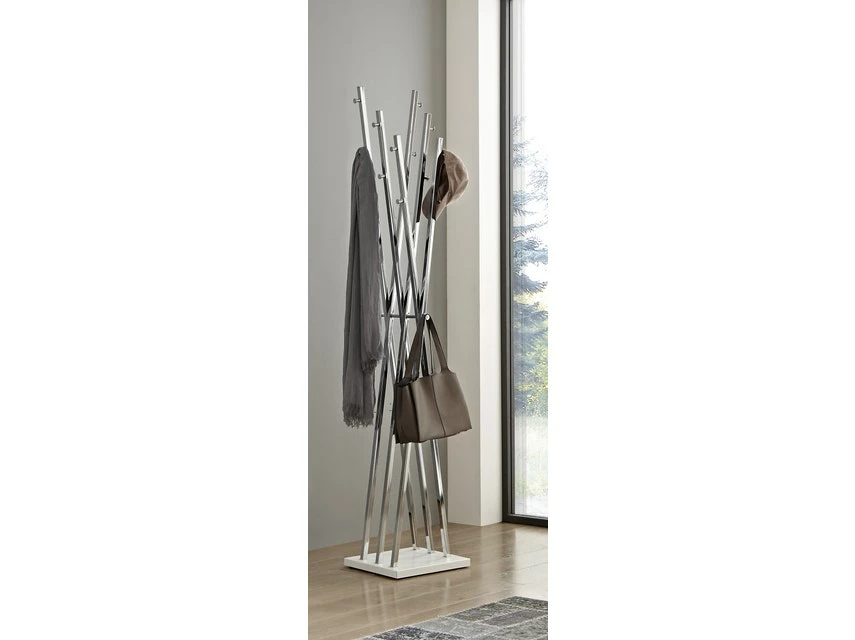 Rabatt 🌟 Vivre Garderobenständer in silberfarben 👍 5 Rabatt 🌟 Vivre Garderobenständer in silberfarben 👍 – Bild 3
