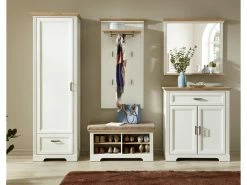 Brandneu ⭐ Garderobenpaneel Vito Jamin - 69/136/30 cm in weiß 🧨 -Garderoben Verkaufsgeschäft 23666938 nebenbild 03 1