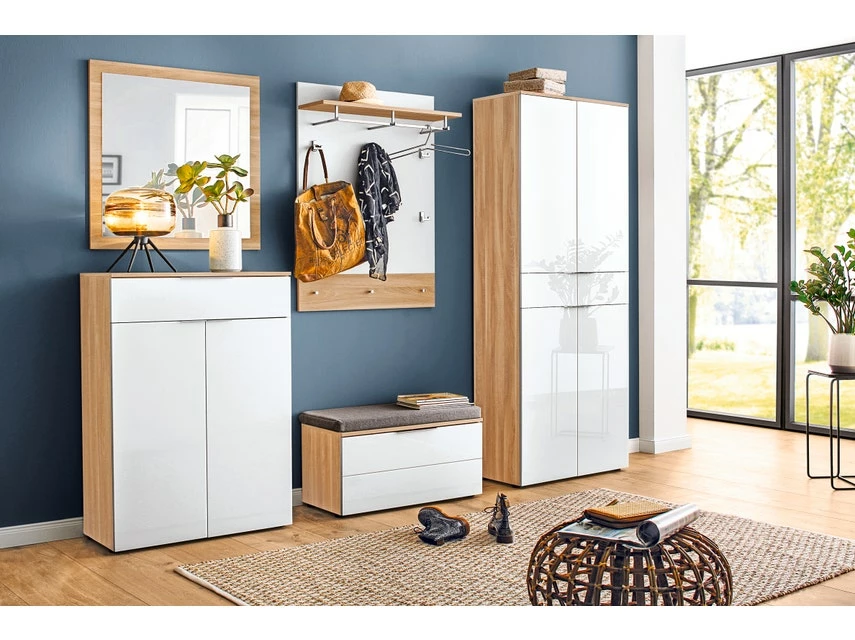 Großhandel 🎉 Garderobenpaneel Vito Swag - 78,8/107,2/24,8 cm in weiß 👏 4 Großhandel 🎉 Garderobenpaneel Vito Swag - 78,8/107,2/24,8 cm in weiß 👏 – Bild 2