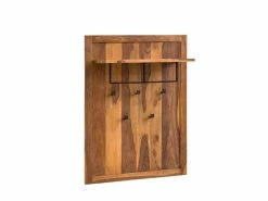 Brandneu 🛒 Garderobenpaneel Vito Indo - 90x120 cm in braun 🔔