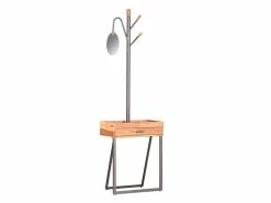 Großhandel 💯 The Lodge Garderobenständer 👗 Dresscode - 60/200/38 cm in braun ✨