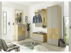 Blitzangebot 👏 Musterring Garderobenpaneel Lago beleuchtet - 94/119/31 cm in braun 🥰 -Garderoben Verkaufsgeschäft 24692289 2