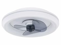Budget 🔔 Deckenleuchte mit Ventilator Joey - 13/45 cm in weiß 😉