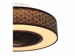 Coupon 👏 Deckenleuchte mit Ventilator Rosario 1 - 24/55 cm in schwarz ✨ -Garderoben Verkaufsgeschäft 24889274 03621 a 4