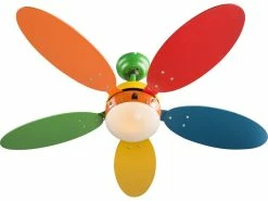 Angebote ⭐ Deckenleuchte mit Ventilator Wade I - 37/107 cm in mehrfarbig 👍 -Garderoben Verkaufsgeschäft 24889480 03180 a 3