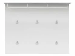 Auslauf 🧨 Coraggio Forma Garderobenpaneel Alea - 105/83,2/26,8 cm in weiß 🧨 -Garderoben Verkaufsgeschäft 25295534 3 1