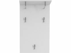 Neu 🎁 Coraggio Forma Garderobenpaneel Trend Garderobe - 52,4/86/26,8 cm in weiß 🔔 -Garderoben Verkaufsgeschäft 25695534 02