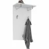Neu 🎁 Coraggio Forma Garderobenpaneel Trend Garderobe - 52,4/86/26,8 cm in weiß 🔔 -Garderoben Verkaufsgeschäft 25695534 hauptbild