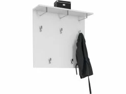 Neu 🧨 Coraggio Forma Garderobenpaneel Trend Garderobe - 90/86/26,8 cm in weiß 😀