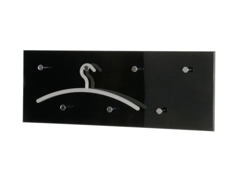 Besorgen 🌟 Vivre Wandgarderobe - 80/30/6 cm in schwarz 🎉 4 Besorgen 🌟 Vivre Wandgarderobe - 80/30/6 cm in schwarz 🎉 – Bild 2