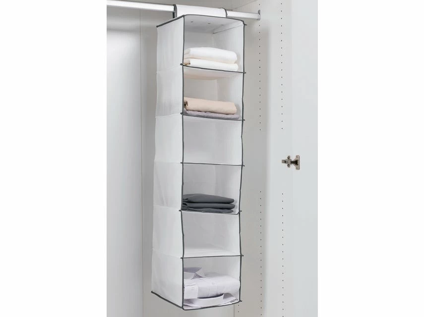 Auslauf 🤩 Kleiderregal Bella Casa mit 6 Etagen in weiß 🛒 3 Auslauf 🤩 Kleiderregal Bella Casa mit 6 Etagen in weiß 🛒