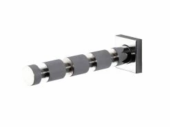 Am billigsten ✔️ Garderobenhaken Bernie - 4/4/15 cm in silberfarben 🔥