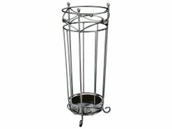 Neu 🤩 Vivre Schirmständer Opera - 55 cm in silberfarben 🎉