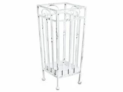 Blitzangebot 🤩 Vivre Schirmständer Hanne - 26/35/21 cm in weiß ⭐
