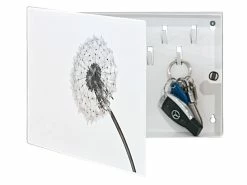 Neu 🔥 Vivre Schlüsselkasten Pusteblume - 28/19/4 cm in weiß 🎉