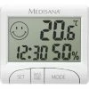 Billig 🤩 Digital Thermo-Hygrometer HG 100 in weiß 🥰 -Garderoben Verkaufsgeschäft 60079 hg 100 hygrometer frontal hauptbild