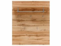 Bester Verkauf 👏 Vivre Garderobenpaneel Yambio - 85/99/28 cm in braun 🛒