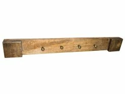 Coupon 💯 Garderobenpaneel Vito Curl - 90/11/6,5 cm in braun ❤️