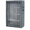 Am billigsten 🛒 Vivre Stoffschrank Sven - 105/170/45 cm in grau 🎁 -Garderoben Verkaufsgeschäft 6219198 0513655 3 23466932