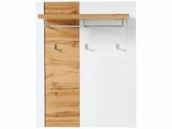 Angebote 👏 Garderobenpaneel Vito Materio - 90/112/29 cm in weiß 🌟