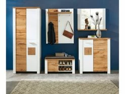 Angebote 👏 Garderobenpaneel Vito Materio - 90/112/29 cm in weiß 🌟 -Garderoben Verkaufsgeschäft 6287706 0532532 23677282 2