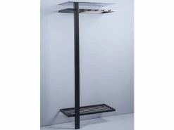 Besorgen 🛒 Coraggio Forma Garderobe Barcelona - 80/190/43 cm in schwarz 🔔