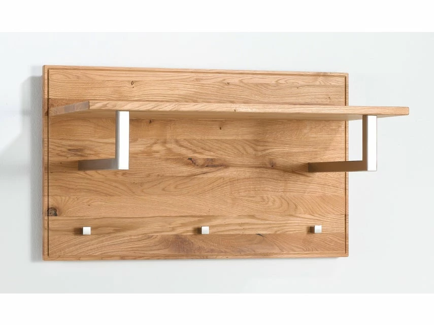 Angebote 👍 Die grüne Linie Wandgarderobe Rubis - 77,2/45/36 cm in braun 🔥 3 Angebote 👍 Die grüne Linie Wandgarderobe Rubis - 77,2/45/36 cm in braun 🔥