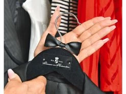 Schlussverkauf 😍 Coronet Kleiderbügel "Maja Prinzessin von Hohenzollern" 2er Set in schwarz 👍 -Garderoben Verkaufsgeschäft 6567111 0580860 2 24434003