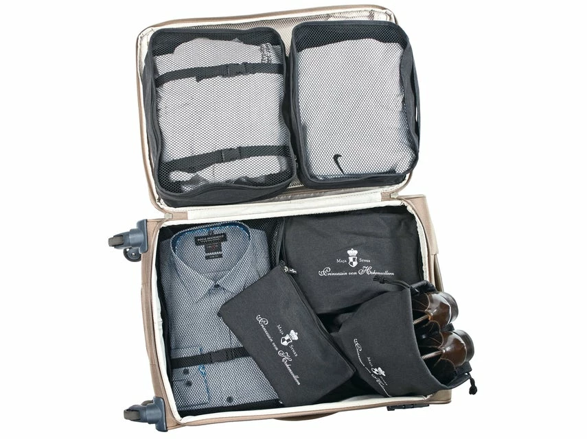 Schlussverkauf ✔️ Coronet 6 tlg. Koffer-Organizer "Maja Prinzessin von Hohenzollern" in schwarz ⭐ 5 Schlussverkauf ✔️ Coronet 6 tlg. Koffer-Organizer "Maja Prinzessin von Hohenzollern" in schwarz ⭐ – Bild 3