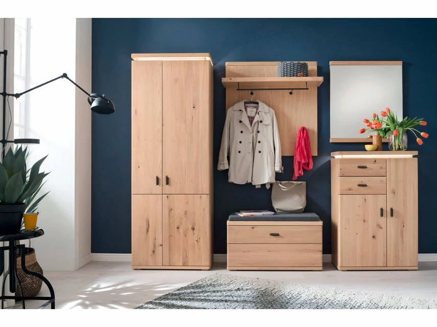 Budget ✔️ Coraggio Forma Garderobenpaneel Barcelona - 98/93/30 cm in braun 🤩 6 Budget ✔️ Coraggio Forma Garderobenpaneel Barcelona - 98/93/30 cm in braun 🤩 – Bild 4