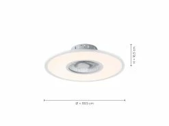 Rabatt 🧨 Deckenleuchte Flat Air - 17/60 cm in weiß 😀 -Garderoben Verkaufsgeschäft 6763189 0607244 3 24705826