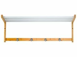 Bester Verkauf 🎁 Coraggio Forma Wandgarderobe Vasi - 74/24/30 cm in braun ✔️