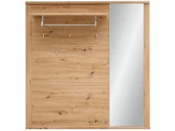 Brandneu 👏 Garderobenpaneel Vito Tira - 135/138/29 cm in braun ✨