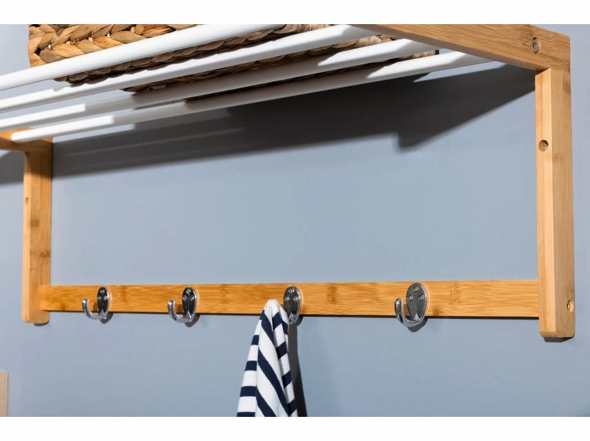 Bester Verkauf 🎁 Coraggio Forma Wandgarderobe Vasi - 74/24/30 cm in braun ✔️ 6 Bester Verkauf 🎁 Coraggio Forma Wandgarderobe Vasi - 74/24/30 cm in braun ✔️ – Bild 4