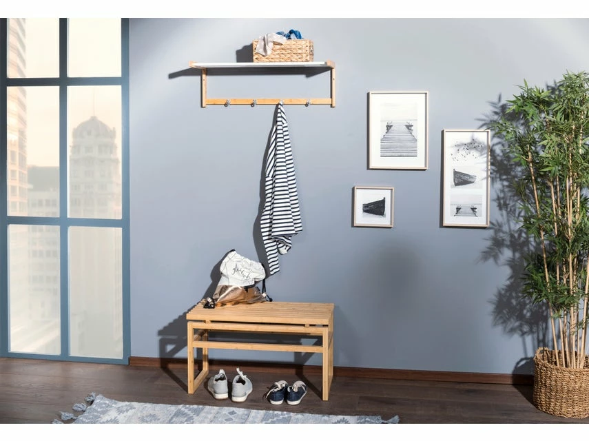 Bester Verkauf 🎁 Coraggio Forma Wandgarderobe Vasi - 74/24/30 cm in braun ✔️ 7 Bester Verkauf 🎁 Coraggio Forma Wandgarderobe Vasi - 74/24/30 cm in braun ✔️ – Bild 5