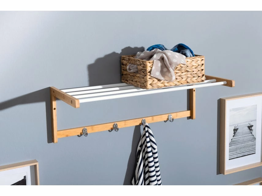 Bester Verkauf 🎁 Coraggio Forma Wandgarderobe Vasi - 74/24/30 cm in braun ✔️ 10 Bester Verkauf 🎁 Coraggio Forma Wandgarderobe Vasi - 74/24/30 cm in braun ✔️ – Bild 8