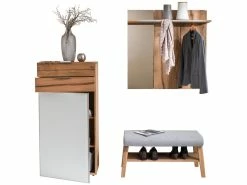 Rabatt 🌟 Voglauer Garderobenpaneel Valpin - 95,6/95,6/32,5 cm in braun 👍 -Garderoben Verkaufsgeschäft 6817516 0625077 1 24866496