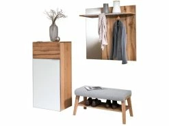 Rabatt 🌟 Voglauer Garderobenpaneel Valpin - 95,6/95,6/32,5 cm in braun 👍 -Garderoben Verkaufsgeschäft 6817517 0625077 2 24866496