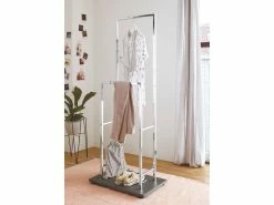 Bester Verkauf 🌟 Herrendiener Studioline - 60/154,5/39,5 cm in silberfarben 😉