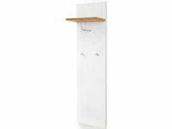 Angebote 😀 Coraggio Forma Garderobenpaneel Granada - 40/149/25 cm in weiß 🛒