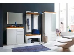 Coupon 💯 Coraggio Forma Garderobenpaneel Romina - 91/135/25 cm in weiß 👍 -Garderoben Verkaufsgeschäft kopie 3 von 6550291 0577325 1 24403793