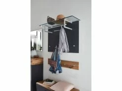 Budget ⭐ Garderobenpaneel Mondo Mirar - 94/64/29 cm in grau ⭐ -Garderoben Verkaufsgeschäft online 24178479 24178437 1