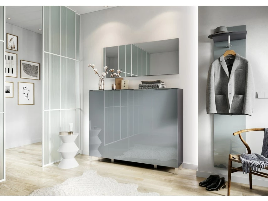 Budget 🔔 Garderobenpaneel Vito Siriano - 39/190/30 cm in grau ✔️ 6 Budget 🔔 Garderobenpaneel Vito Siriano - 39/190/30 cm in grau ✔️ – Bild 4