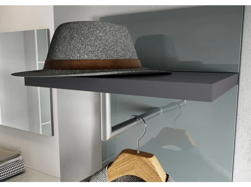 Budget 🔔 Garderobenpaneel Vito Siriano - 39/190/30 cm in grau ✔️ 5 Budget 🔔 Garderobenpaneel Vito Siriano - 39/190/30 cm in grau ✔️ – Bild 3