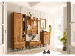 Großhandel 🛒 Garderobenpaneel Vito Amely - 85/110/32 cm in braun 🎉 15 Großhandel 🛒 Garderobenpaneel Vito Amely - 85/110/32 cm in braun 🎉 -Garderoben Verkaufsgeschäft online 24816201 milieu 1