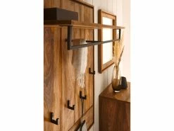 Großhandel 🛒 Garderobenpaneel Vito Amely - 85/110/32 cm in braun 🎉 12 Großhandel 🛒 Garderobenpaneel Vito Amely - 85/110/32 cm in braun 🎉 -Garderoben Verkaufsgeschäft online 24816201 paneel 2